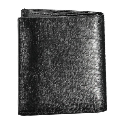 Black Leather Mens Wallet