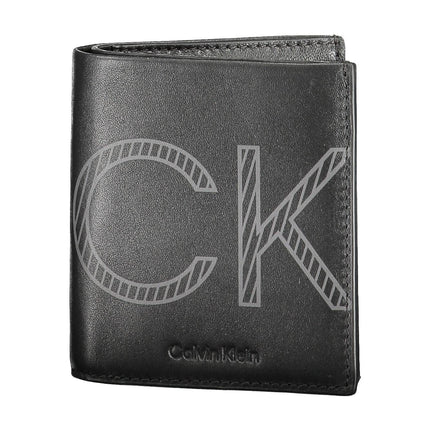 Black Leather Men Wallet