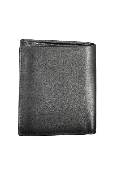 Black Leather Men Wallet