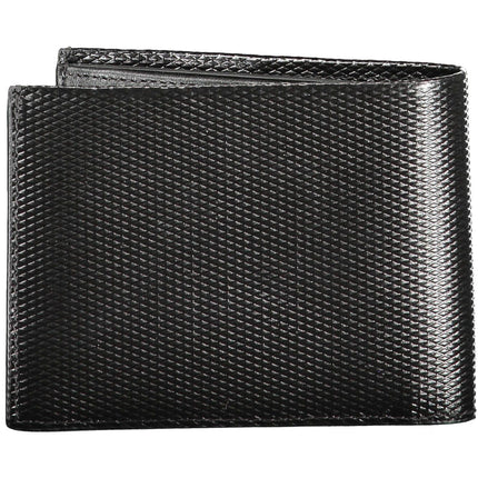 Black Leather Men Wallet