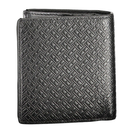 Black Leather Men Wallet