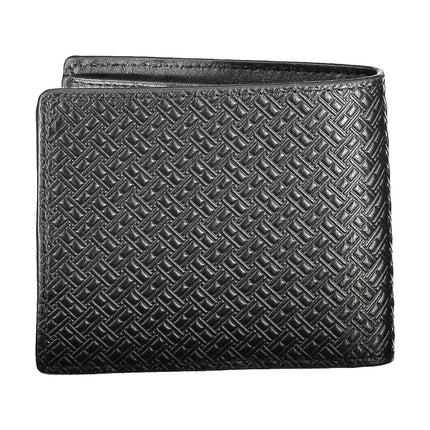 Black Leather Men Wallet