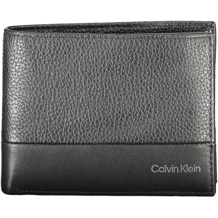 Black Leather Men Wallet