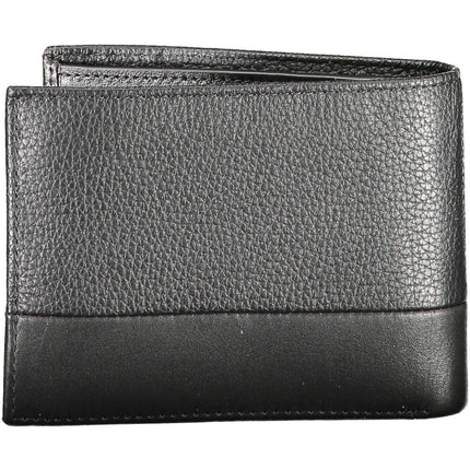 Black Leather Men Wallet