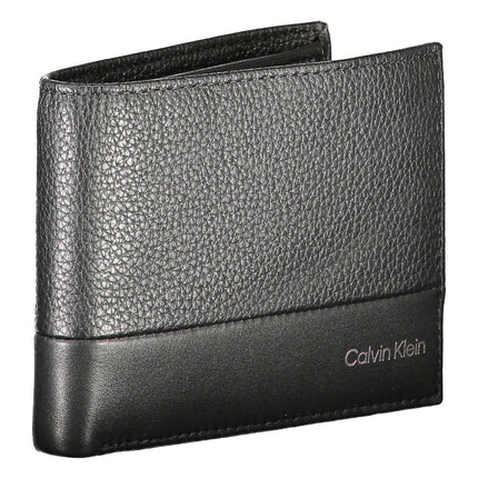 Black Leather Men Wallet