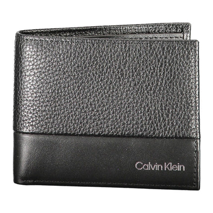 Black Leather Men Wallet