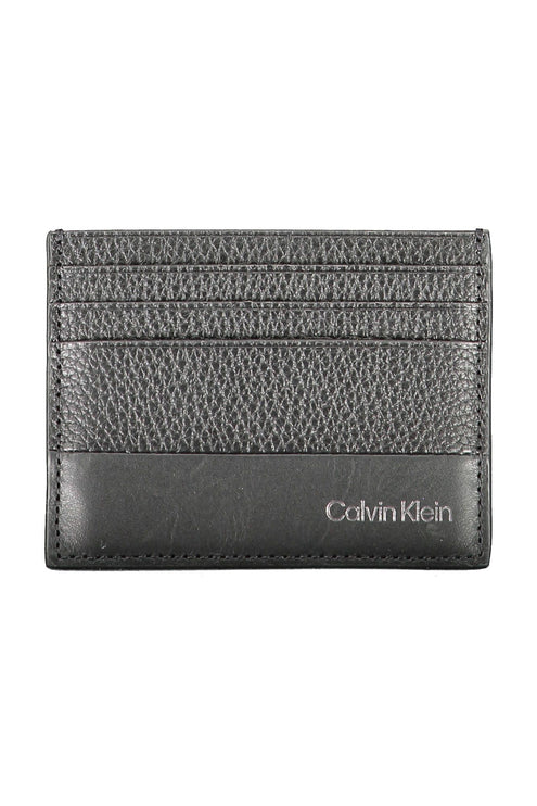 Black Leather Men Wallet