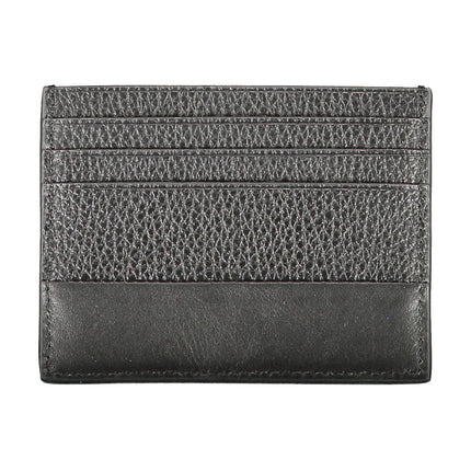 Black Leather Men Wallet