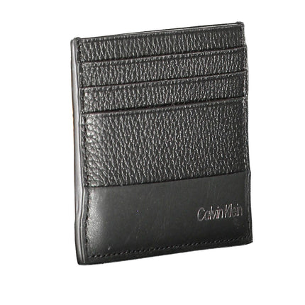 Black Leather Men Wallet