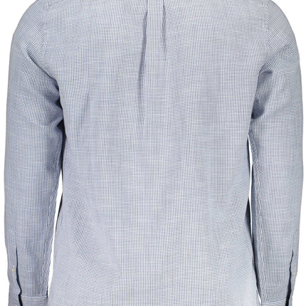 Light Blue Cotton Men Shirt