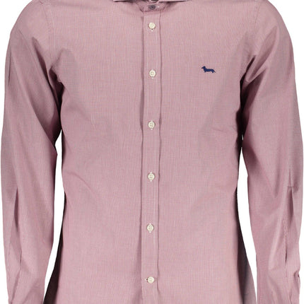 Purple Cotton Men Shirt