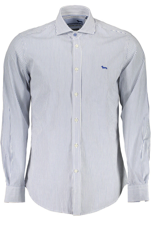 White Cotton Men Shirt