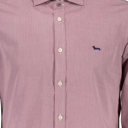 Purple Cotton Men Shirt