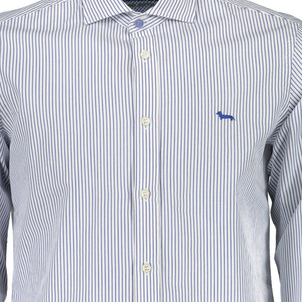 White Cotton Men Shirt