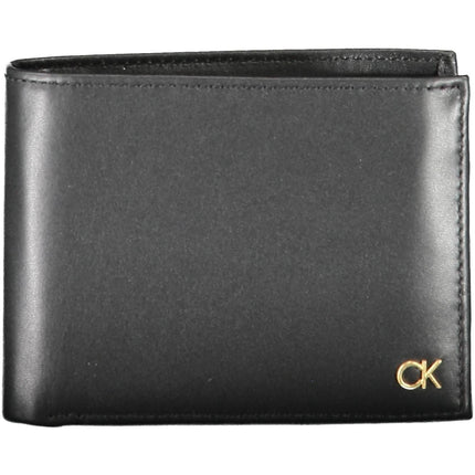 Black Leather Men Wallet