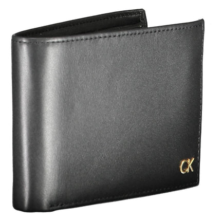 Black Leather Men Wallet