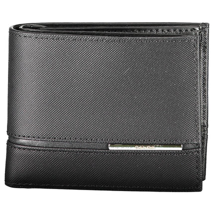 Black Leather Men Wallet