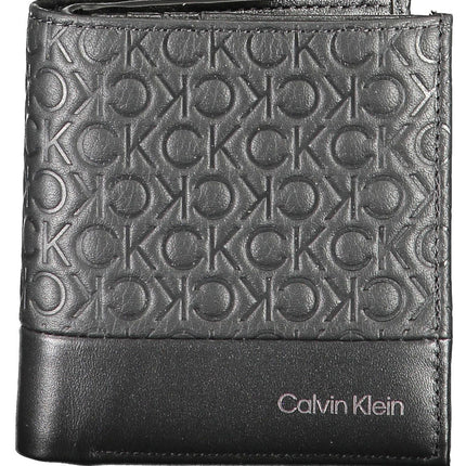 Black Leather Men Wallet