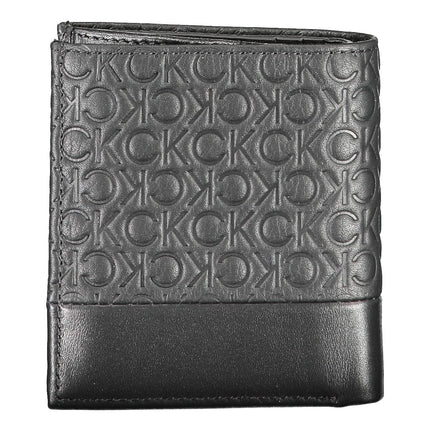 Black Leather Men Wallet