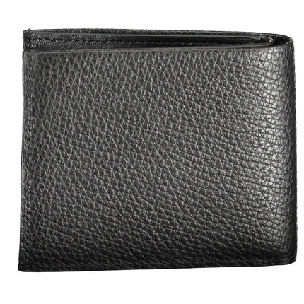 Black Leather Men Wallet