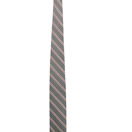 Elegant Silk Tie avec des détails de contraste