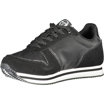 Eleganti sneaker sportivi allacciati contrastanti