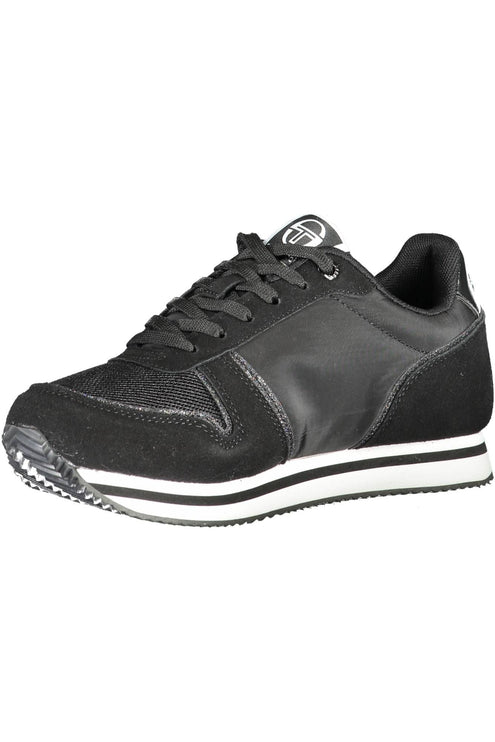 Eleganti sneaker sportivi allacciati contrastanti