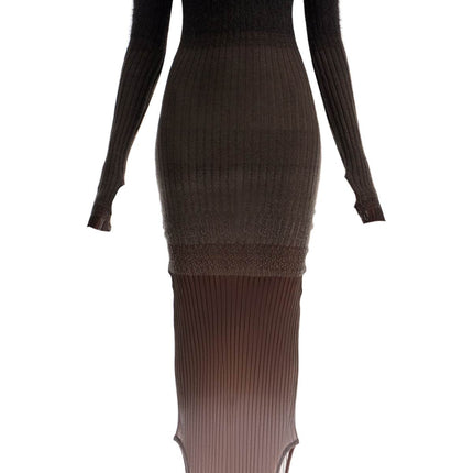 The Attico "gradient knit dress in seven