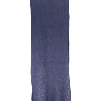 Blue Cotton Men Scarf