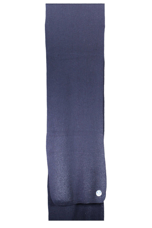 Blue Cotton Men Scarf