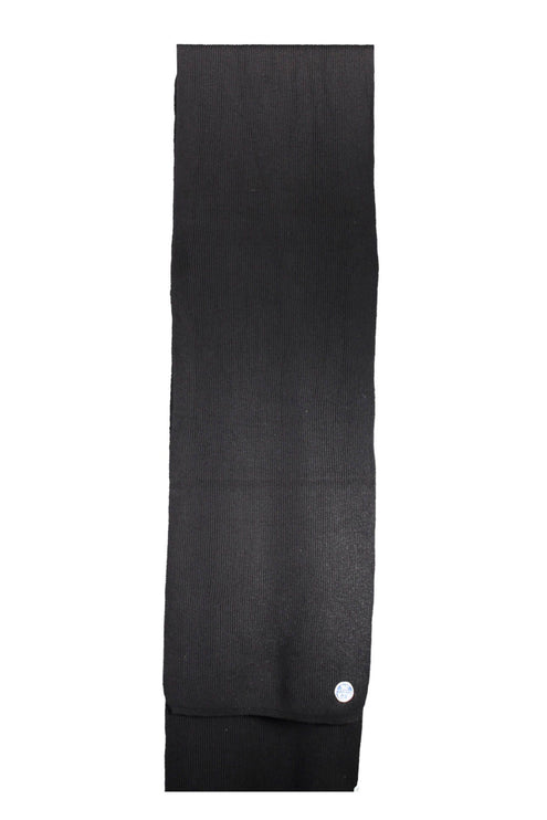 Black Cotton Men Scarf