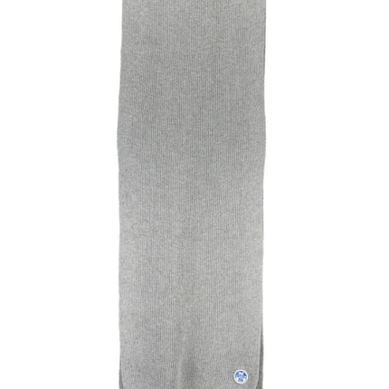 Gray Cotton Men Scarf