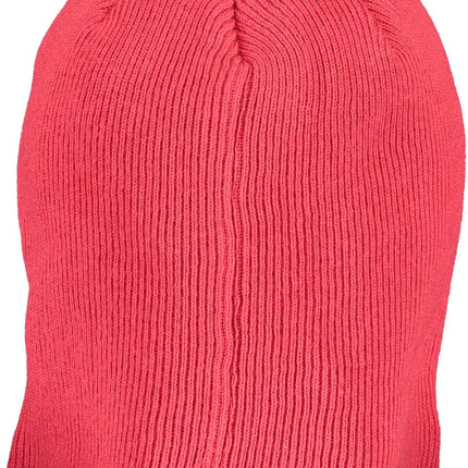 Catchon de coton rouge chic avec logo emblématique