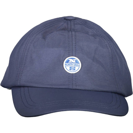 Sleek Blue Visor Cap con logotipo de firma