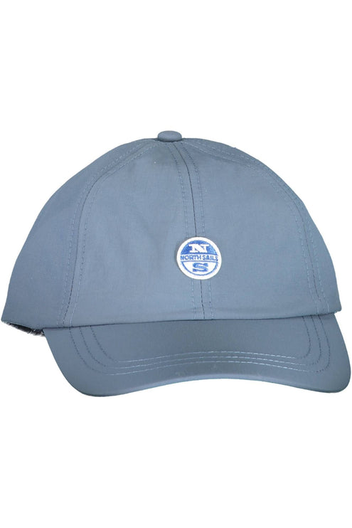 Chic Blue Visor Cap avec accent de logo