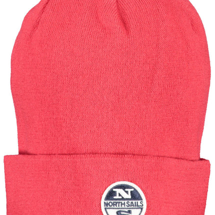 Casquette en coton rouge chic avec logo signature