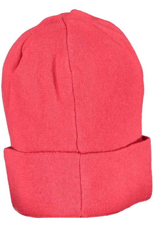 Casquette en coton rouge chic avec logo signature