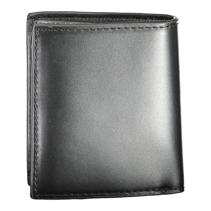 Black Leather Men Wallet