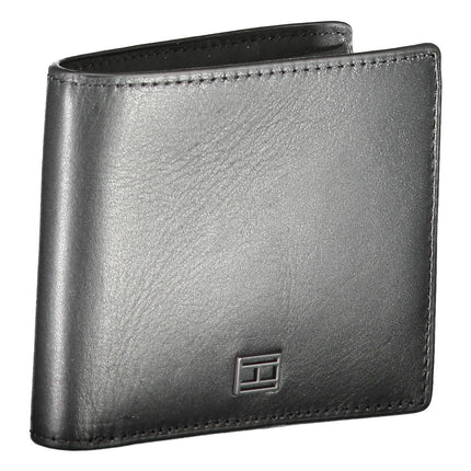 Black Leather Men Wallet