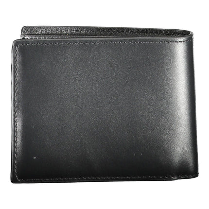 Black Leather Men Wallet