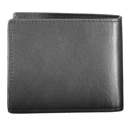 Black Leather Men Wallet