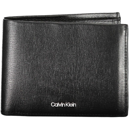 Black Leather Men Wallet