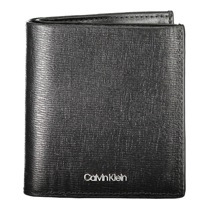 Black Leather Men Wallet