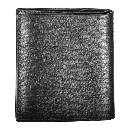 Black Leather Men Wallet