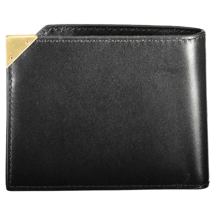 "Black Leather Men Wallet"