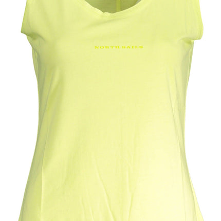 Yellow Viscose Women Top