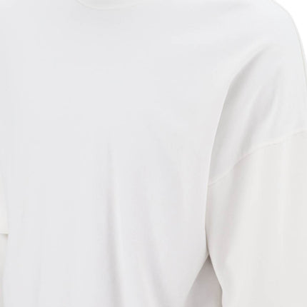 Oamc long-sleeved layered t-shirt