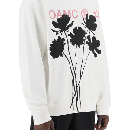 Oamc whiff sweatshirt with graphic print