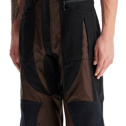 Mugler patchwork cargo pants with