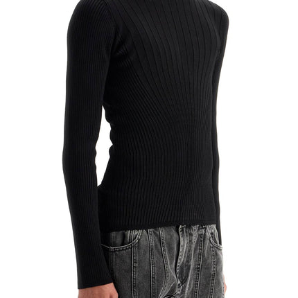 Mugler fitted long-sleeved top